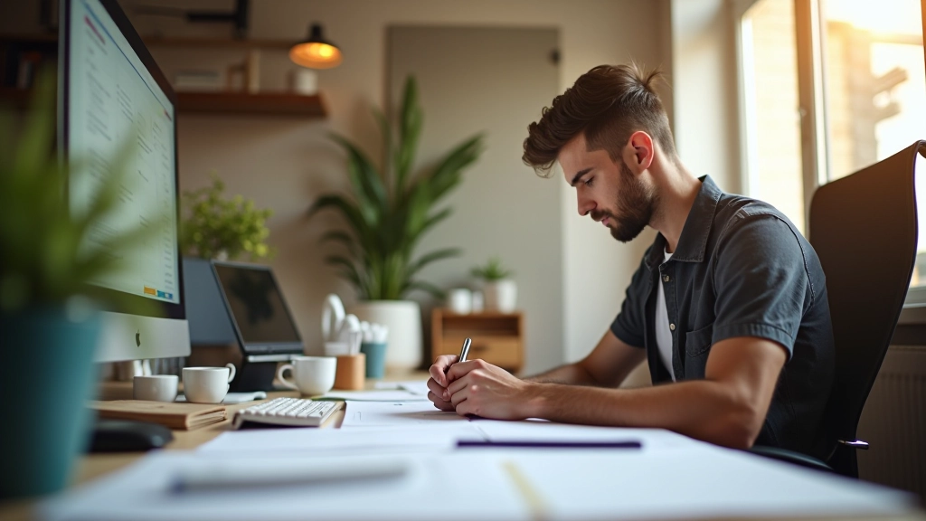 Illustration du travail de freelanceur pour générer des revenus supplémentaires