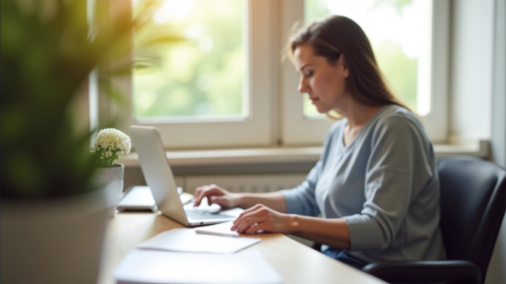 Espace de travail moderne pour gagner un revenu supplémentaire en ligne